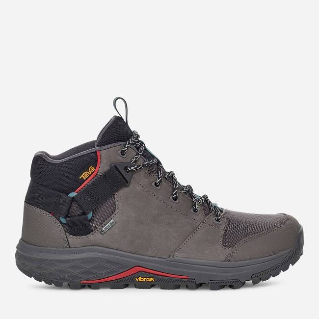 Teva Men's Grandview GORE-TEX Walking Boots 3832-409 Dark Gull Grey Sale UK